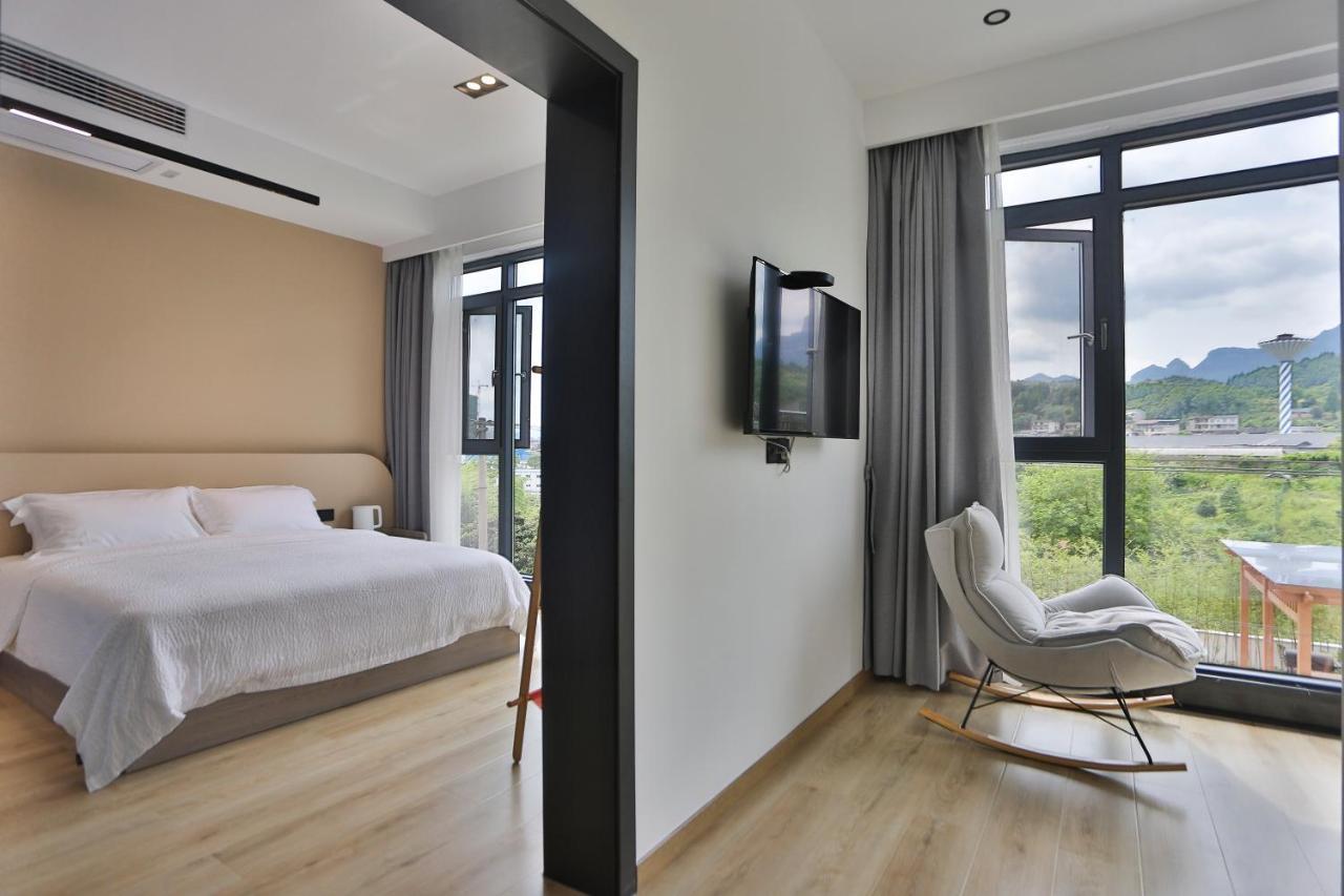 Heaven'S Gate Home Stay --Free Pick Up Service--Panoramic View Of Tianmen Mountain Csangcsiacsie Kültér fotó